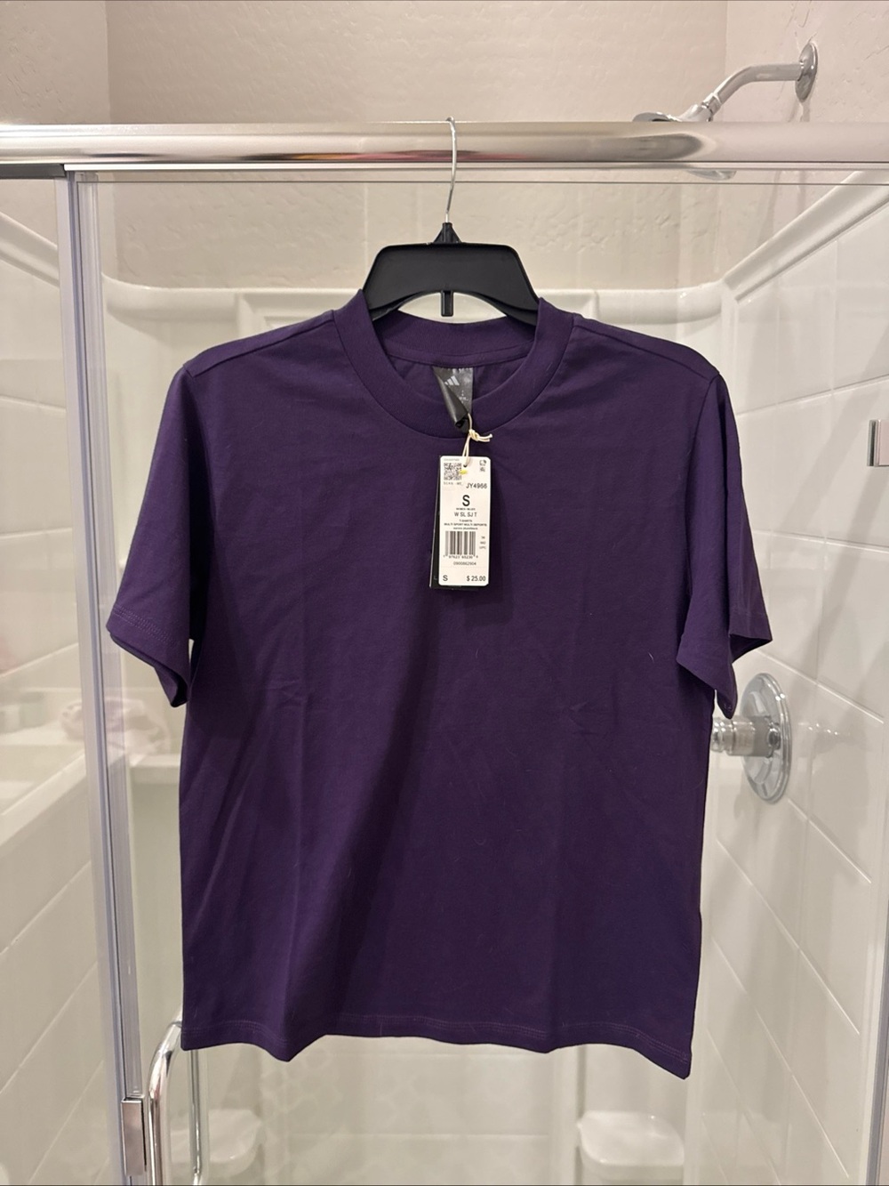 Women’s adidas Purple Crewneck T-Shirt